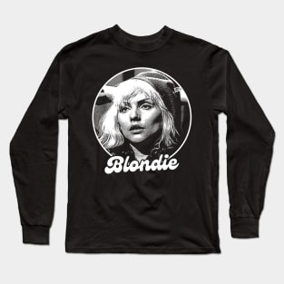 Blondie - Lines Drawing Artwork Long Sleeve T-Shirt